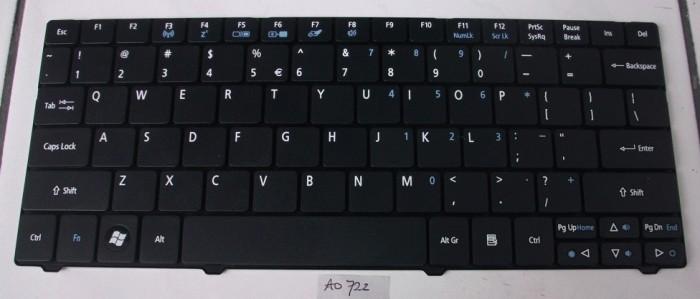 Gambar Keyboard Acer Aspire One 722 black dari Somero Elektronika Kota Bandung Tokopedia