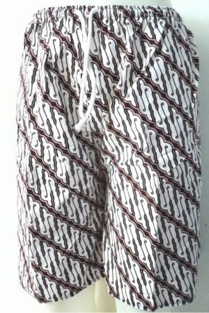 Gambar Celana Kolor Batik Pendek dari Grosiran Pasar Klewer Kota Surakarta Tokopedia