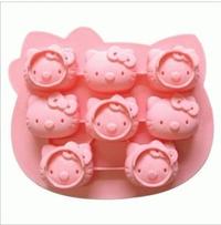 Gambar Cetakan Kue / Puding / Es Batu Motif Hello Kitty (8 Lubang) dari Dunia Jasmine Kota Surabaya 2 Tokopedia