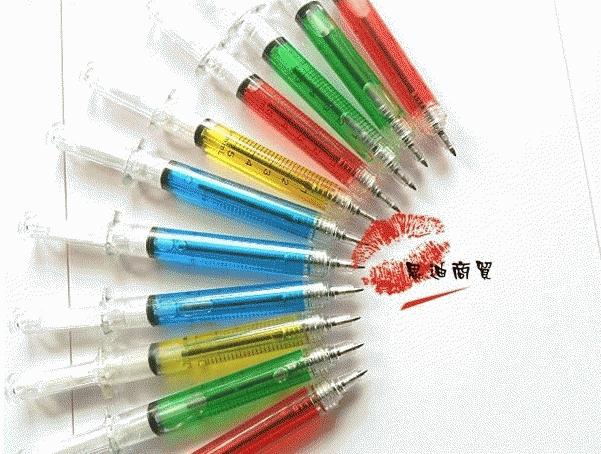 Gambar Pulpen Bentuk Suntikan dari i2Y Store Kota Bandung Tokopedia