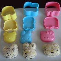 Gambar Set Cetakan Nasi Mini Motif Hello Kitty + Beruang + Kelinci (1 Set Isi 3) dari Dunia Jasmine Kota Surabaya 2 Tokopedia