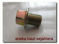 Gambar Baut Tutup Oli Satria M12x23 K.14 dari ANEKA BAUT SEJAHTERA Kab. Bekasi 1 Tokopedia