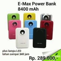 Gambar Powerbank emax 8400mAh rubber anti gores bat.Samsung dari emax mall Kota Administrasi Jakarta Selatan 1 Tokopedia
