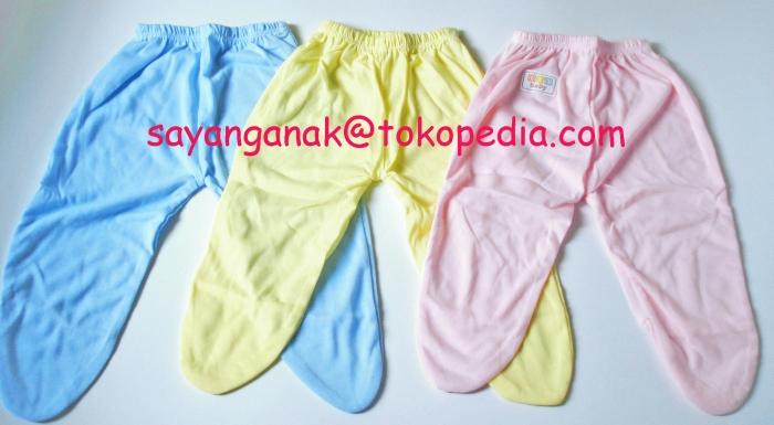 Gambar CUCI GUDANG Celana panjang Bayi tutup kaki NewBorn.STOK TERBATAS!! dari sayanganak Kota Bandung Tokopedia