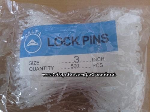 Gambar Loop Pin Transparan 3inch Merek Delta dari tokoputrimadani Kab. Bogor Tokopedia