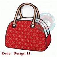 Gambar 3D in 2D Cartoon Bag / 3D Bag / Tas 3D / Tas Kartun - Design 11 / Bowling (Red w/ Gold Pattern) - OEM Jump From Paper dari Anak Pohon Kab. Sleman 2 Tokopedia