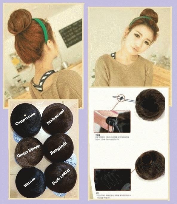 Gambar Funbun cepol korea dari Dlyla shop Jakarta Barat Tokopedia