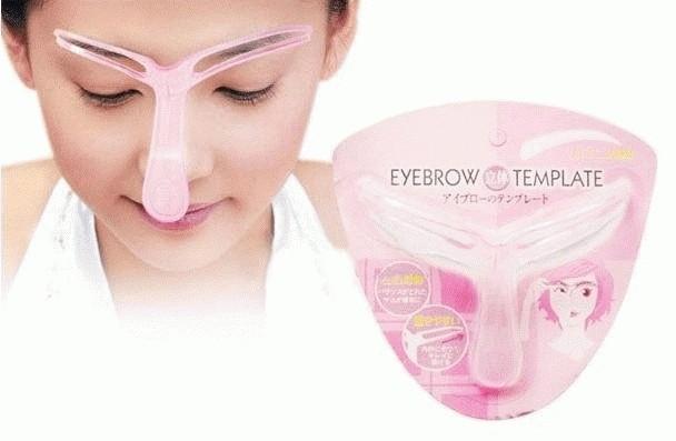 Gambar Eyebrow template / eye brow, alat bantu untuk membuat alis dari i2Y Store Kota Bandung Tokopedia