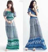 Gambar 10945 - green (size M,L), blue (size M,L)  Dress dari Baju-Baju Murah Jakarta Utara 1 Tokopedia
