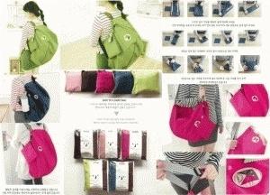 Gambar 3 Way Korean Bag Design (Shoulder, Backpack, and Cross Bag) - Iconic Bag tas 3 fungsi dari SoniaShop.Tokopedia Kota Surabaya Tokopedia