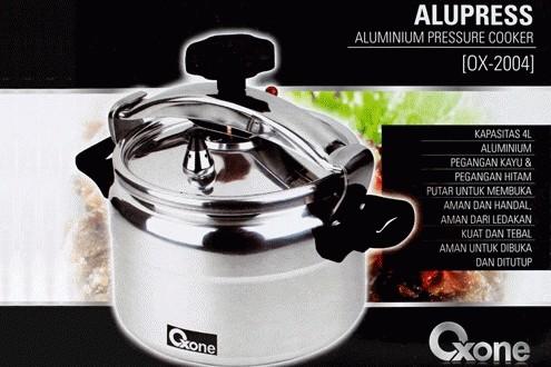 Gambar Oxone Alupress Aluminium Pressure Cooker (OX-2004) dari Toko Heri Kota Bekasi Tokopedia