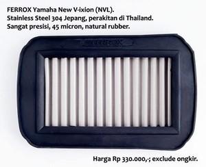 Gambar Filter Ferrox Yamaha New Vixion Lightning (NVL) dari 032-Shop Kab. Bogor Tokopedia
