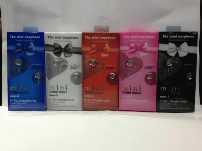Gambar Earphone Mini MM3 dari TokoUniiq Kota Medan Tokopedia