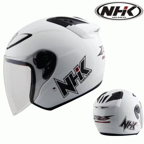 Gambar Helm NHK R6 Solid 1 visor dari TOKO HELM BOGOR Kab. Bogor Tokopedia