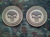 Gambar Rubber PVC Patch Punisher 3D dari Guerilla Patch Kota Semarang 2 Tokopedia