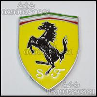 Gambar Emblem Ferrari Alumunium dari Chrome Bandits Kota Administrasi Jakarta Selatan 1 Tokopedia