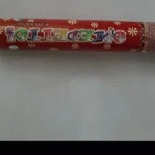 CONFETTI OMEDETTO 50CM MERAH