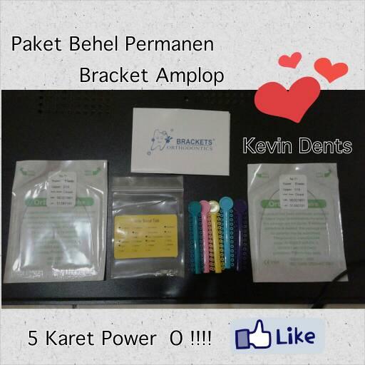 Gambar Paket Behel Permanen Ekonomis Bracket Amplop dari Kevin Dents Kota Semarang Tokopedia