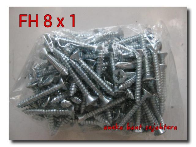 Gambar Skrup FH 8x1 dari ANEKA BAUT SEJAHTERA Kab. Bekasi Tokopedia