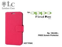 Gambar OPPO Find Piano R813 : I&C Flip Cover Case FREE SP dari MENTARI ASIA Kota Administrasi Jakarta Pusat 3 Tokopedia