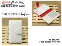 Gambar LG Optimus L4-II E440 : MP Flip Cover Case FREE SP (WHITE) dari MENTARI ASIA Kota Administrasi Jakarta Pusat 1 Tokopedia