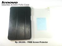 Gambar Leathercase Lenovo A1000 : Original Flipcover LOGO (+ FREE SP) dari MENTARI ASIA Kota Administrasi Jakarta Pusat 3 Tokopedia