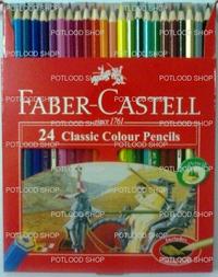 Gambar Pensil Warna 24 Faber Castell Classic dari POTLOOD SHOP Kota Cirebon 3 Tokopedia