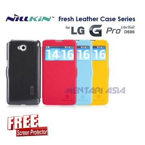 Gambar Flipcover LG G-Pro LITE D686 : NILLKIN FRESH-Series ( + FREE SP ) dari MENTARI ASIA Kota Administrasi Jakarta Pusat Tokopedia