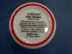 Gambar Lixiao anti jerawat ampuh dari RATU KOSMETIKK Kota Bekasi Tokopedia