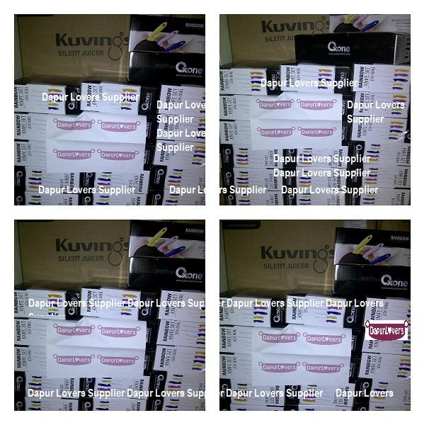 Gambar Oxone Set Rainbow Knife ox-606, Pisau Serbaguna Warna Warni Stainless stell (1 set isi 6 pcs warna sepaket) dari Dapur Lovers Supplier Jakarta Timur Tokopedia