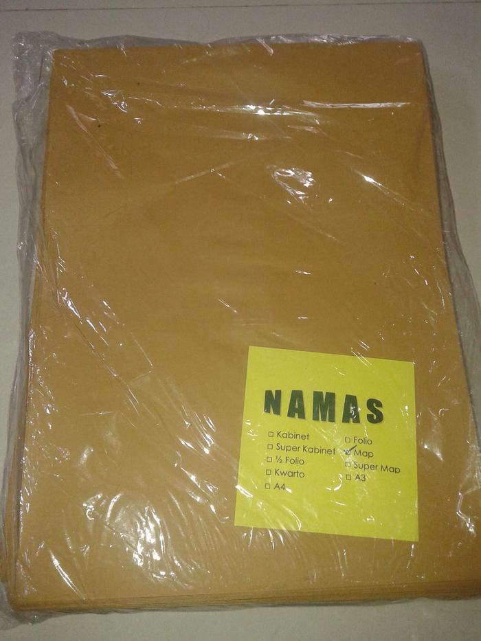 Gambar Amplop Coklat Map dari MONVIA Kota Administrasi Jakarta Utara Tokopedia