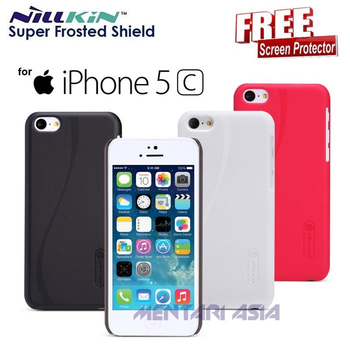 Gambar Hardcase iPhone 5C : NILLKIN Super Frosted ( + FREE SP) dari MENTARI ASIA Kota Administrasi Jakarta Pusat Tokopedia