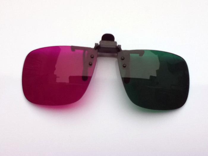Gambar Kacamata 3D Clip On Green Magenta dari Toko3d Jakarta Timur Tokopedia