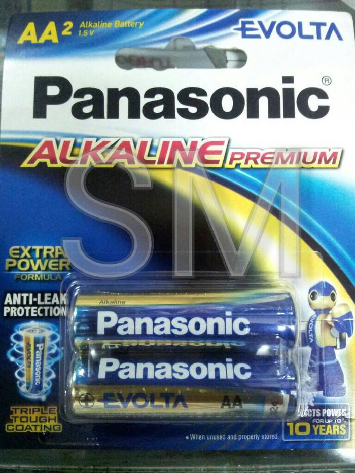 Gambar Baterai battery Alkaline Panasonic Evolta AA A2 2 Pcs dari Suara Mas Kota Surabaya Tokopedia