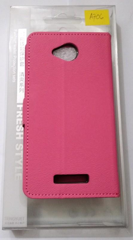 Gambar Leather case Lenovo A706 dari TokoUniiq Kota Medan Tokopedia