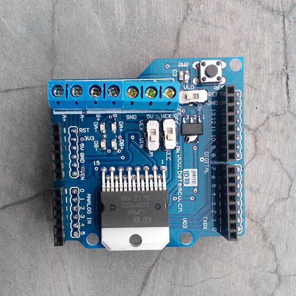 Gambar Motor drive shield-L298N V3.0 -Arduino Compatible dari Akhishop Electronics Kota Surabaya Tokopedia