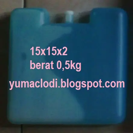 ICE PACK 15 x 15 x 2 cm : Rp. 35.000,- Berat : 500 gr