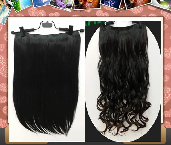 Gambar Green Biglayer Curly / Lurus dari Dlyla shop Jakarta Barat Tokopedia