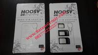 Gambar Noosy adapter sim card Hitam putih / adaptor micro nano nosy nossy dari Batam Grosir . com Kota Batam 1 Tokopedia