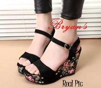 Gambar WEDGES BUNGA dari Bryans Shoes 1 Kota Tangerang 1 Tokopedia
