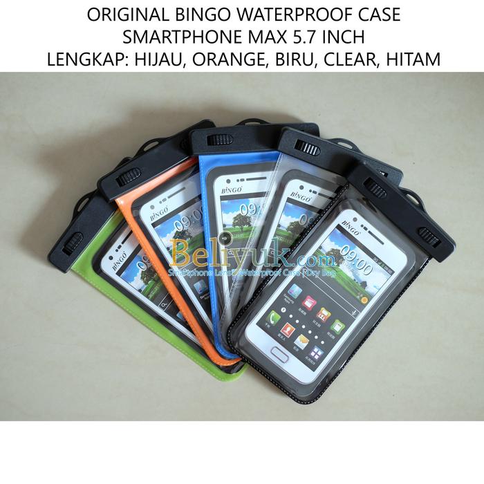 Gambar Bingo Original Smartphone 5.5 Inch Hitam Waterproof Case 20 Meter dari BeliyukCom Online Shop Jakarta Barat Tokopedia