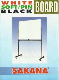 Gambar whiteboard sakana 120x180 cm kaki single face dari centralfurniture88 Kab. Tangerang 2 Tokopedia