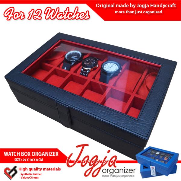 Gambar Box Jam Tangan isi 12 Black Underground dari Jogja Handycraft_NEW Kab. Bantul Tokopedia