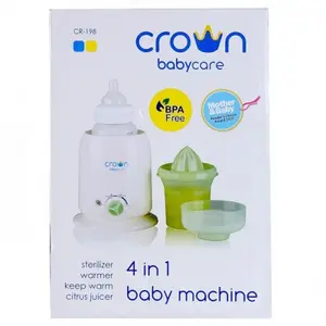 Baby Crown 4in1 Baby Machine - Steril & Penghangat Susu BPA Free