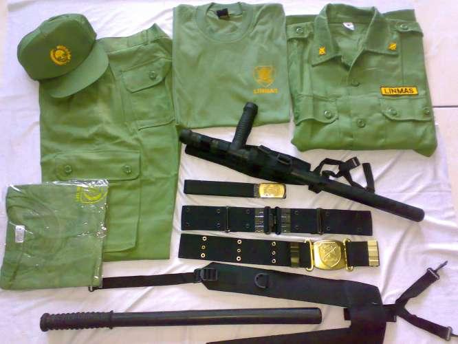 Gambar perlengkapan Linmas / hansip lengkap dari Konveksi Army Bandung Kab. Bandung Tokopedia