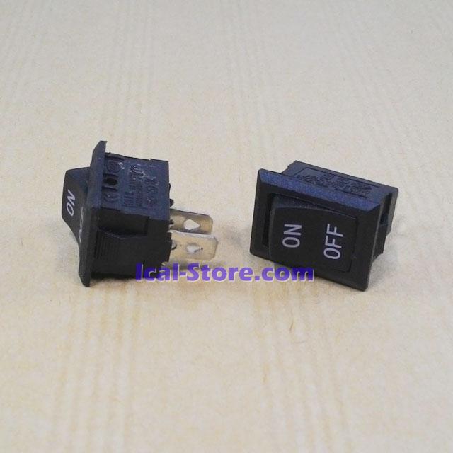Gambar Saklar Switch Kotak Hitam 2 Pin On Off dari Ical Store Depok Kota Depok Tokopedia