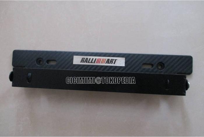 Gambar Tatakan Plat JDM Karbon Ralliart dari CICIMIMI ONLINE SHOP Kota Administrasi Jakarta Timur Tokopedia