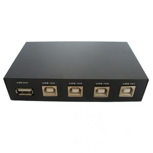 Gambar USB Switch Printer Sharing USB Manual 1-4 - Hitam dari TREND Aksesoris Komputer Kab. Sleman Tokopedia