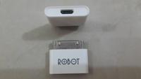 Gambar Vivan/Robot konektor iphone 4 / micro usb to iphone 4 dari star world acc Kota Denpasar 2 Tokopedia