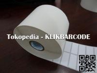Gambar LABEL BARCODE 33 X 15 mm Core 1 Inch (1 Roll isi : 5.554 pcs,MANTAB) dari KLIKBARCODE Kota Semarang 2 Tokopedia